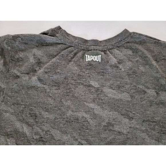 WWE Tapout Official Gray Camo T-Shirt S - Picture 4 of 4